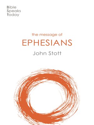 cover image of The Message of Ephesians